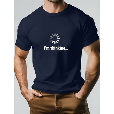Think – Cotton And Print T-Shirt