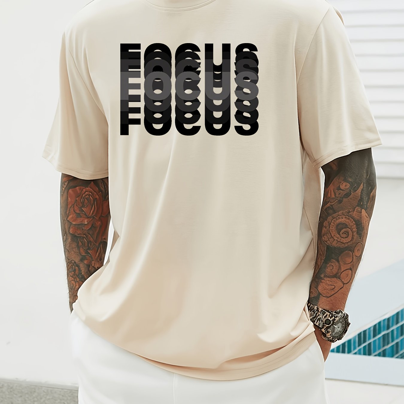 Focus – Stylish T-Shirt With Effect Design