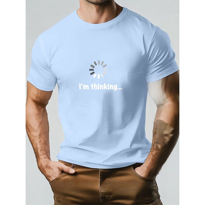 Think – Cotton And Print T-Shirt