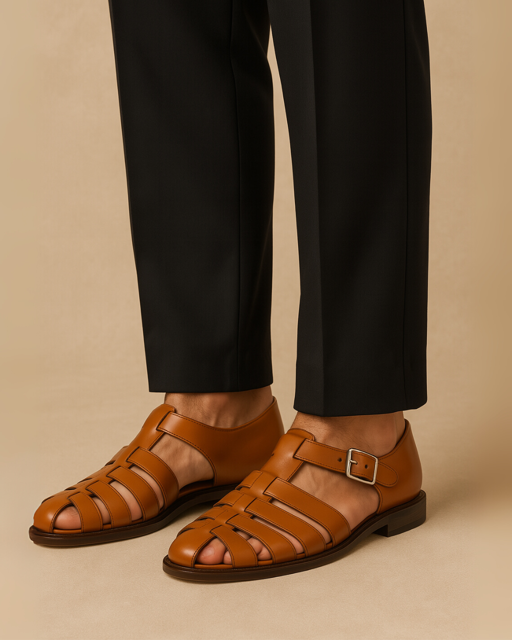 Vitora - Sandals with buckle fastening