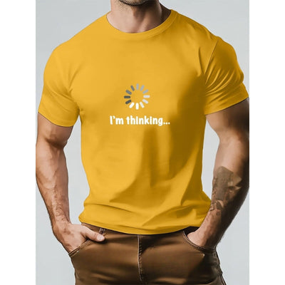 Think – Cotton And Print T-Shirt
