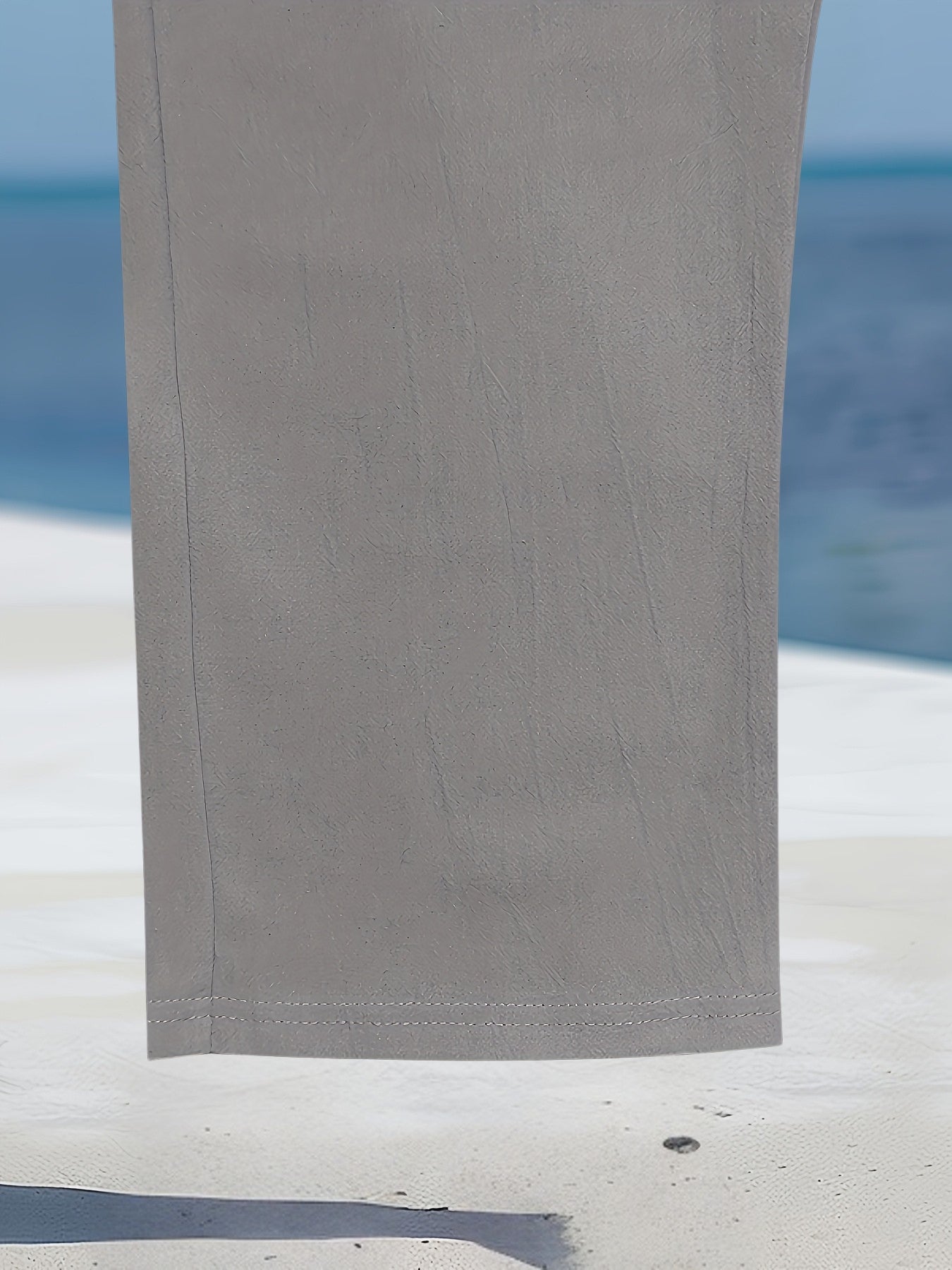 Aznar - Casual Linen Elastic Pant