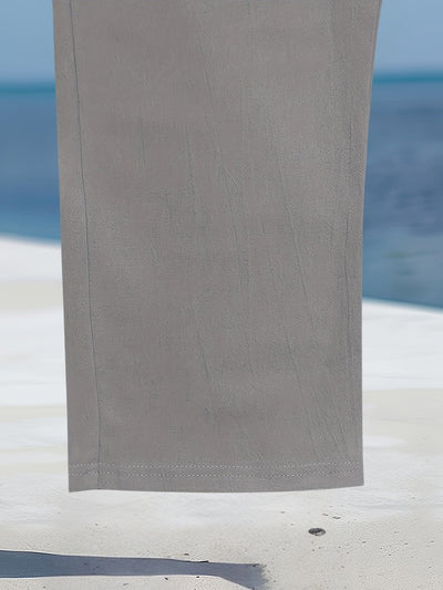 Aznar - Casual Linen Elastic Pant