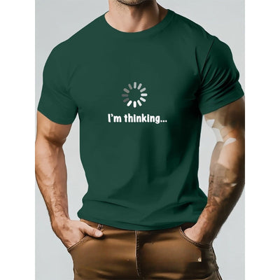 Think – Cotton And Print T-Shirt