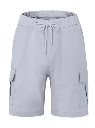Jelte - Casual Non Stretch Drawstring Cargo Shorts
