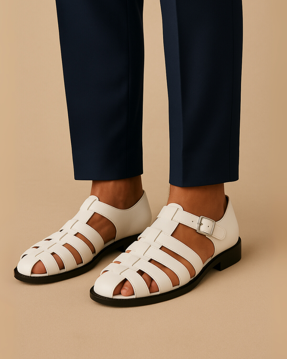 Vitora - Sandals with buckle fastening