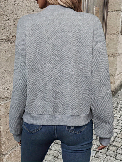 Jemma - Long Sleeve Jacket With Zip-Up