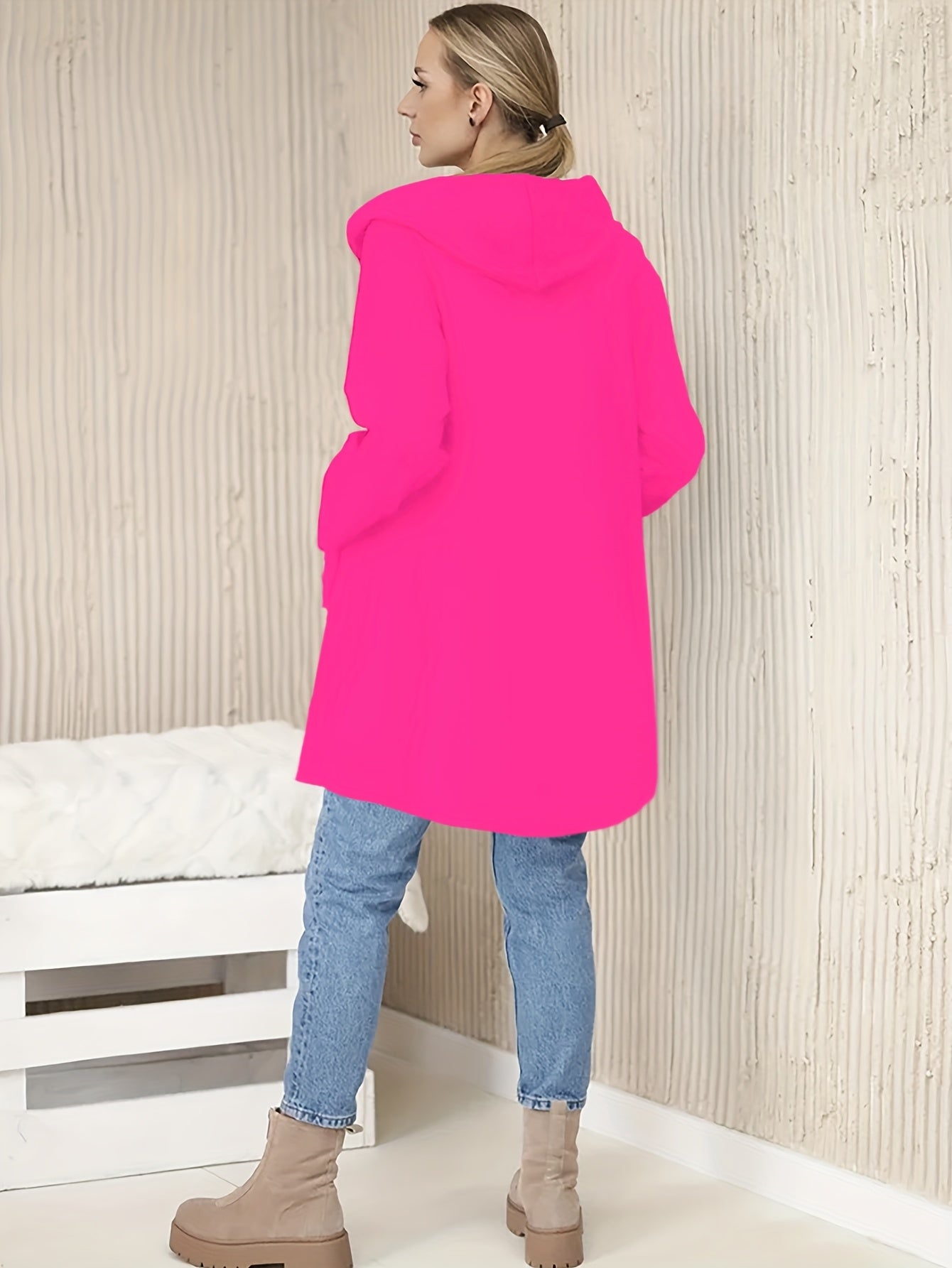 Nicola - Long Sleeve Jacket With Side Pockets