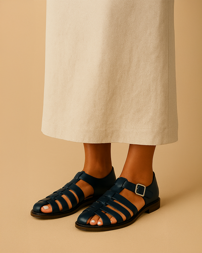 Vitora - Sandals with buckle fastening