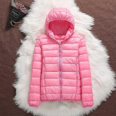Manuela – Waterproof Jacket With White Duck Feathers
