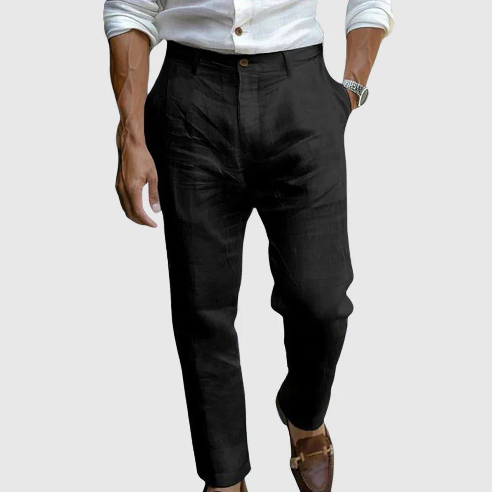 Aminuddin - Causal Loose Finen Pant