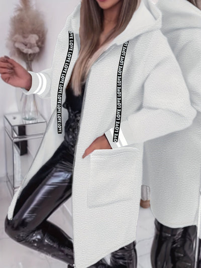 Nicola - Long Sleeve Jacket With Side Pockets