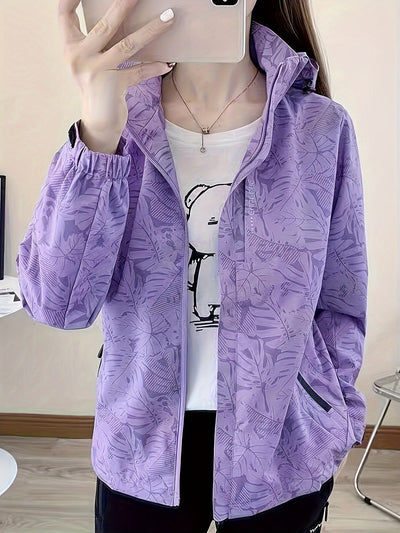 Joana - Windproof Printed Jacket