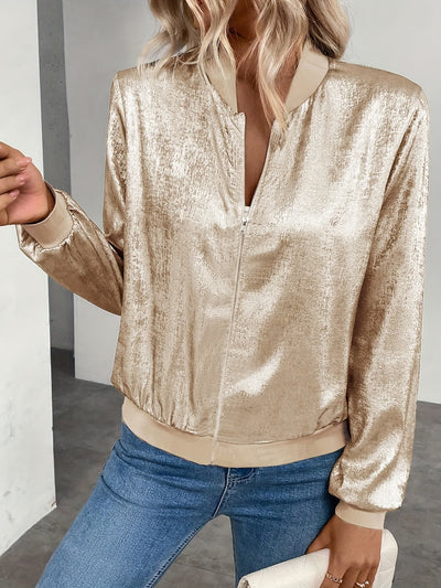 Marla - Stylish Golden Jacket