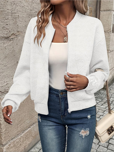 Jemma - Long Sleeve Jacket With Zip-Up