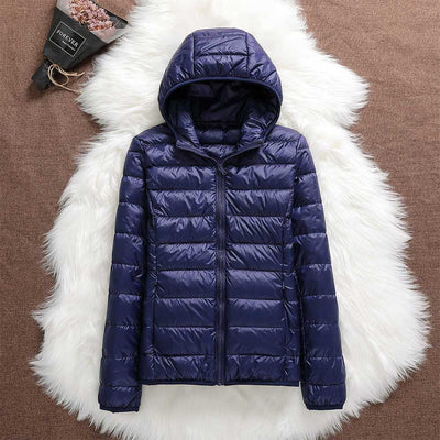 Manuela – Waterproof Jacket With White Duck Feathers