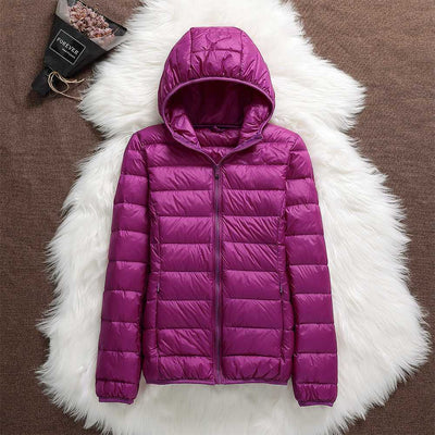 Manuela – Waterproof Jacket With White Duck Feathers
